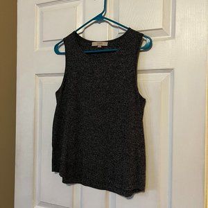 3 for $10 LOFT Ribbed Grey Tank— size M